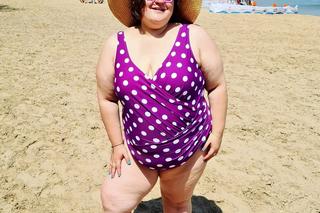 Dominika Gwit w kostiumie kąpielowym