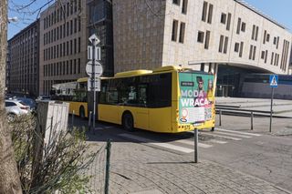 Kierowca autobusu w Katowicach. Dziwne zachowanie za kierownicą