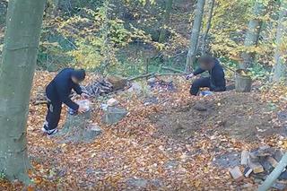 Budowali bunkier na zabytkowym terenie! 