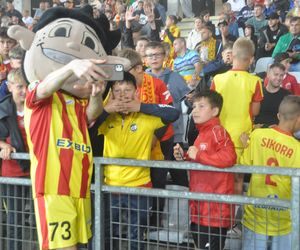 Kibice na meczu Korona Kielce - Legia Warszawa