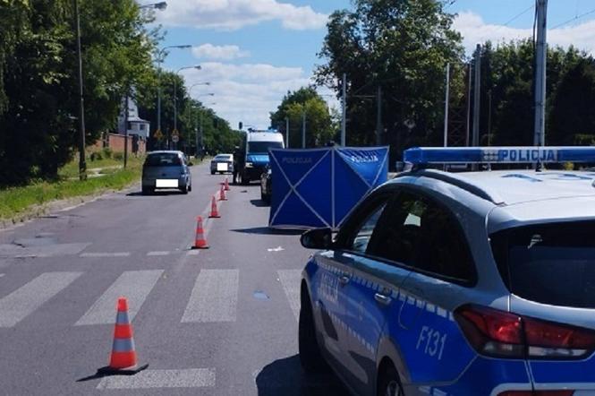 Śmiertelny wypadek na ul. Zgierskiej w Łodzi