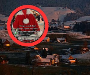 Zakopane reaguje na aferę ze św. Mikołajem. Miasto będzie walczyć z przebierańcami na Krupówkach