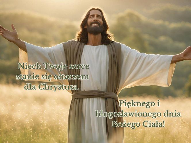 Kartki na Boże Ciało