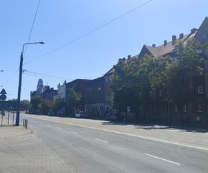 Katowice jak patelnia. Obowiązuje ruch cieniostronny. Nawet gołębie chowają się w cieniu