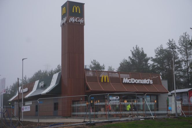 Tak powstaje nowy McDonald's w Białymstoku