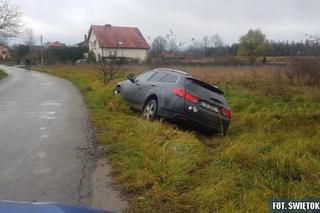 Pijany 21-latek ucieczkę przed policją zakończył w rowie