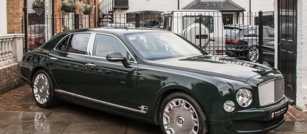 Królewski Bentley Mulsanne na sprzedaż