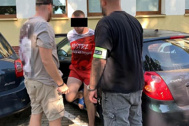 Recydywista zaatakował 21-latka w centrum Torunia. Został zatrzymany przez policję