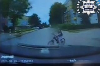 7-latek na rowerze wjechał pod samochód! Dziecko było bez opieki