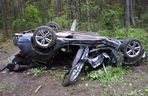 Na drodze powiatowej pomiędzy miejscowościami Zabiele i Wólka Różańska samochód osobowy uderzył w łosia. Wypadek zakończył się śmiercią kierowcy i pasażerki auta. 