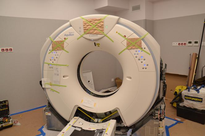 nowy tomograf w szpitalu przy al. Kraśnickiej