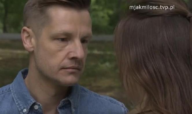 M jak miłość. Franka (Dominika Kachlik),Paweł (Rafał Mroczek)