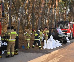 Akcja strażaków w Drogoszewie