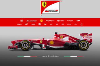 Nowy bolid Ferrari F138