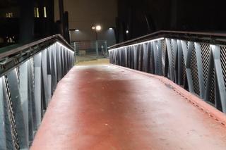 Kładka w Starym Sączu nad ul. Jana Pawła II