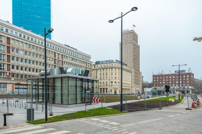 Budowa parkingu podziemnego pod placem Powstańców Warszawy