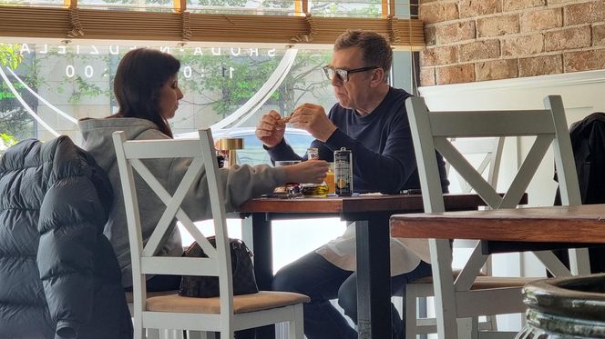 Maciej Orłoś i Paulina Koziejowska zjedli pizze, a potem poszli na rehabilitację