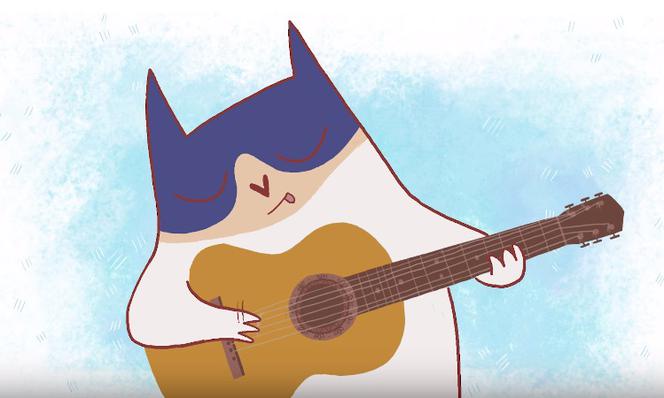 Czeska piosenka o kotku - powód żeby mieć gitarę i znać czeski 
