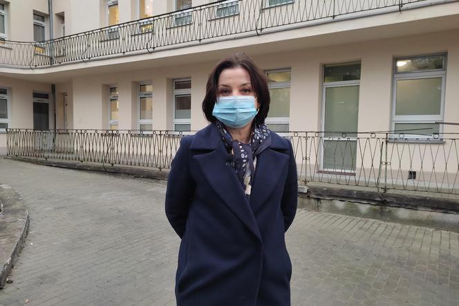 Lidia Stopyra, ordynator Oddziału Chorób Infekcyjnych i Pediatrii w Szpitalu im. S. Żeromskiego w Krakowie