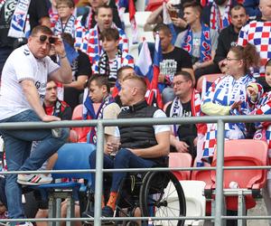 Górnik Zabrze - ŁKS Łódź - kibice na stadionie dopisali ZDJĘCIA