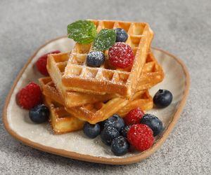 Chrupiące gofry robię tylko z tym składnikiem. Są lepsze niż z budki nad morzem