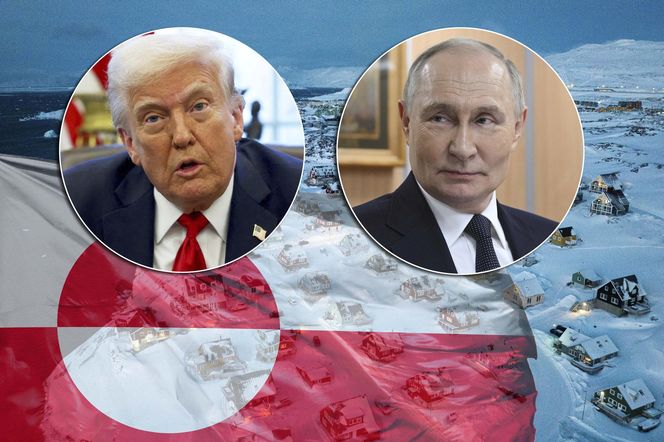Trump chce Grenlandii, Putin też zabrał głos! Poważne plany