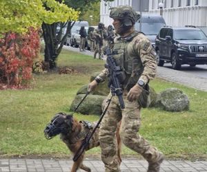 Ćwiczenia służb mundurowych na SGGW