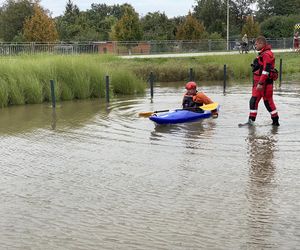  Fala powodziowa we Wrocławiu. Podtopienia na osiedlu Stabłowice