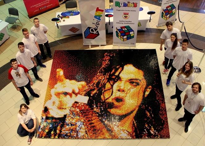 Michael Jackson ułożony przez RubiArt