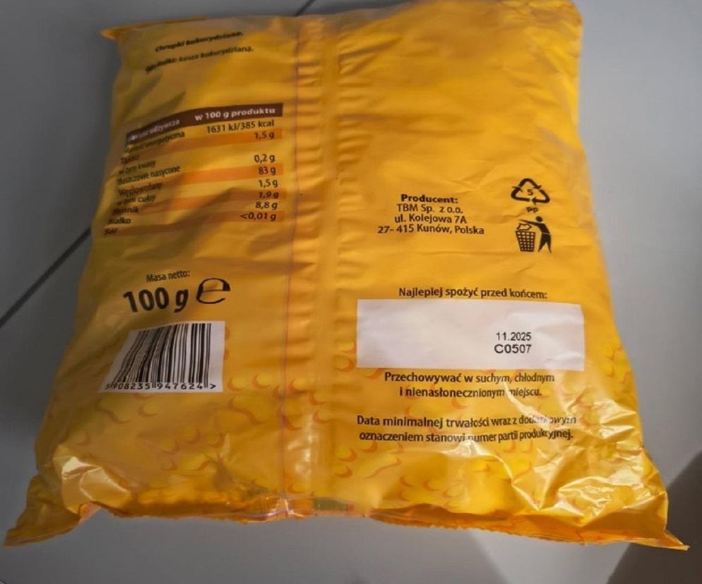 GIS alarmuje: Wykryto gluten w bezglutenowych chrupkach. Sprawdź, czy masz je w domu