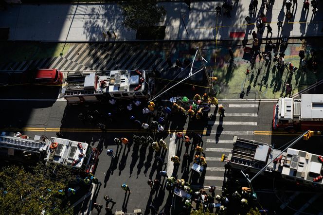 Zawalił się wieżowiec w Nowym Jorku