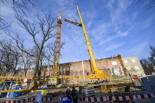 Co się dzieje na budowie parkingów wielopoziomowych w centrum miasta?