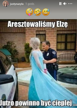 Justyna Żyła przepowiada poprawę pogody