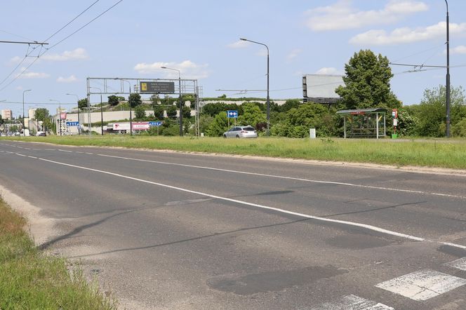 Tak wygląda al. Unii Lubelskiej w Lublinie przed przebudową (pierwsza połowa czerwca 2025)