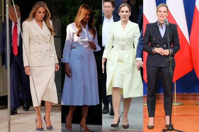 Pierwsze damy zadają szyku: Marta Nawrocka i Melania Trump