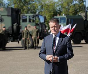 Szef MON przekazał zestaw przeciwlotniczy mała Narew pułkowi w Gołdapi [ZDJĘCIA]