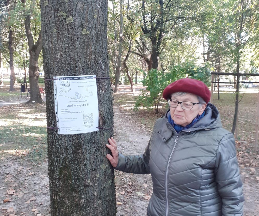 Pani Izabela z projektem rewitalizacji osiedlowego parku na Czechowie