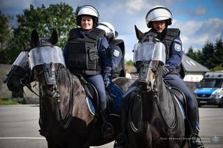 Policyjne konie zdały egzamin!