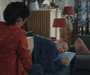 M jak miłość, odcinek 1882. Kinga (Katarzyna Cichopek), Piotrek (Marcin Mroczek)