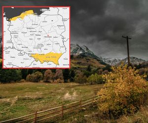 Ostrzeżenia IMGW dla Polski: silny deszcz, intensywne burze i porywisty wiatr dadzą się we znaki