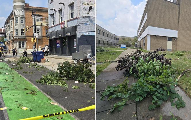 Tornado przeszło przez Buffalo