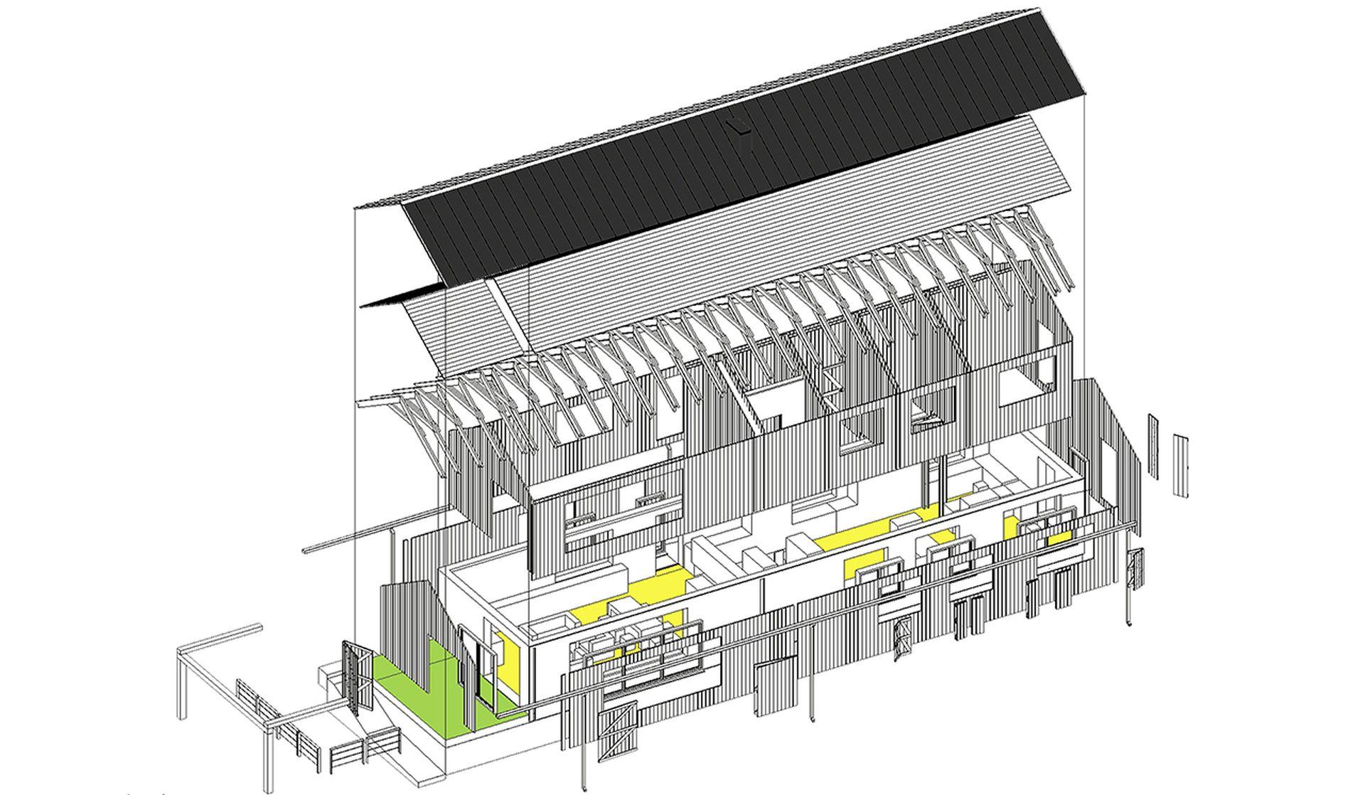 Dom Czarna Perła w Lanckoronie od biura FAAR architekci