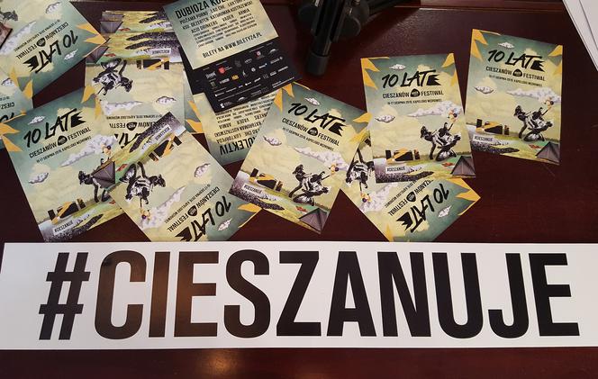Konferencja prasowa przed 10. edycją Cieszanów Rock Festiwal 2019