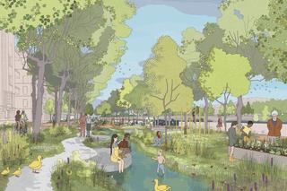 Wizualizacja architektoniczna tworzona odręcznie