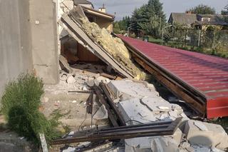 Wybuch gazu w domu w powiecie łukowskim