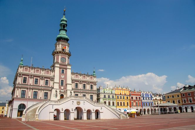 Rynek w Zamościu
