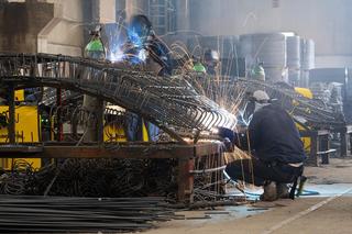 Produkcja elementów pierścieni obudowy tunelu metra