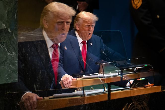 Przyjęcie Donald Trumpa.