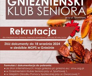  Ruszył nabór do Gnieźnieńskiego Klubu Seniora
