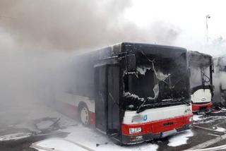 Nowy Sącz. Znowu pożar w miejskim autobusie! W środku byli pasażerowie